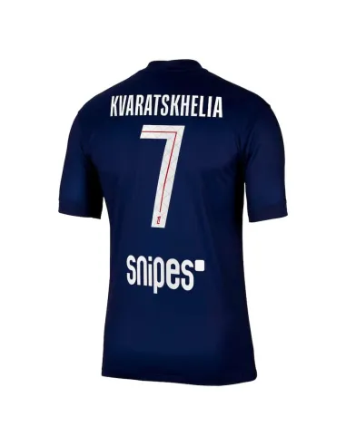 MAILLOT PSG DOMICILE KVARATSKHELIA 2025-2026